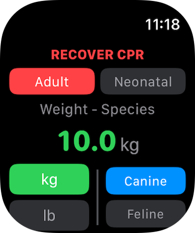 CPR dosing output