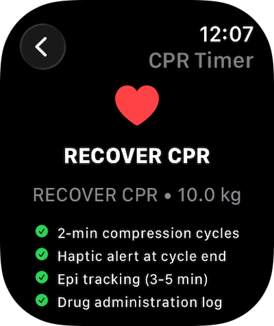 CPR watch